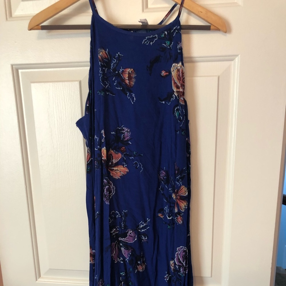 Mini blue sundress